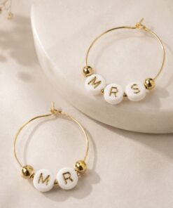 Wijnglas charms - Trouwset